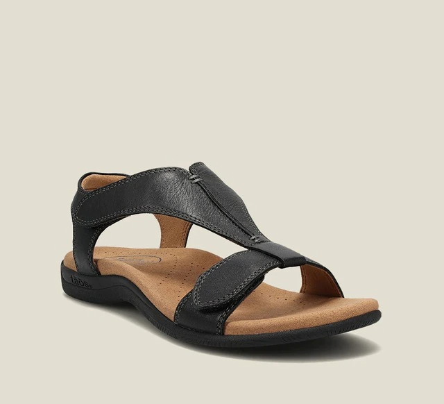 Comfortabele dames sandalen met orthopedische voetondersteuning, perfect voor langdurig draagcomfort in de zomer.