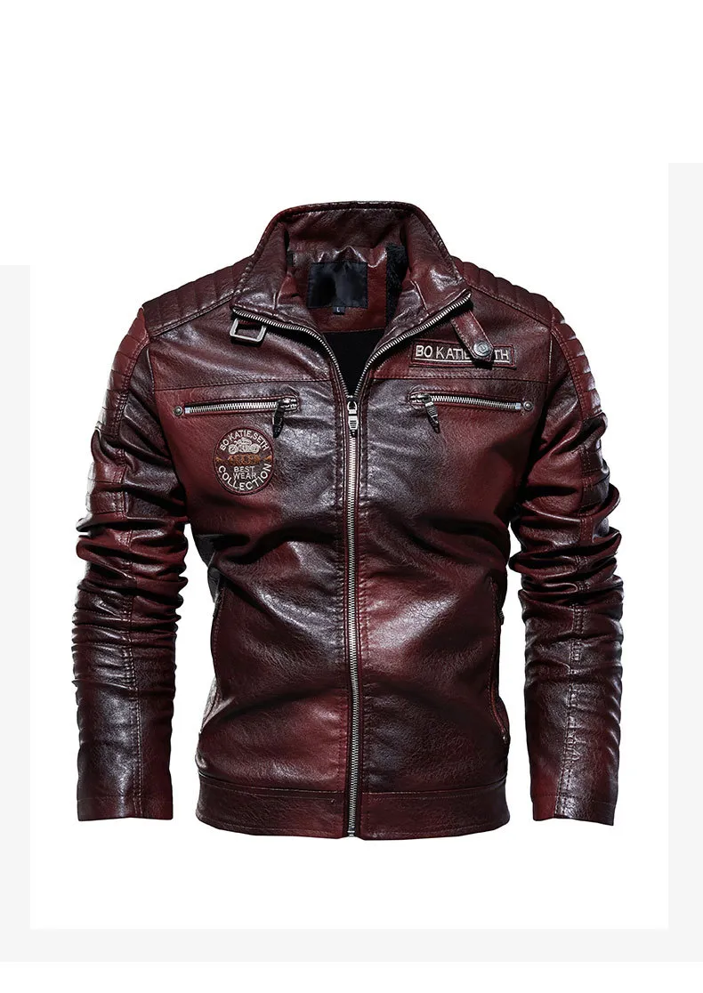 Essentiële heren winterjas, warme bikerjas die comfort en stijl combineert. Voor elke man.