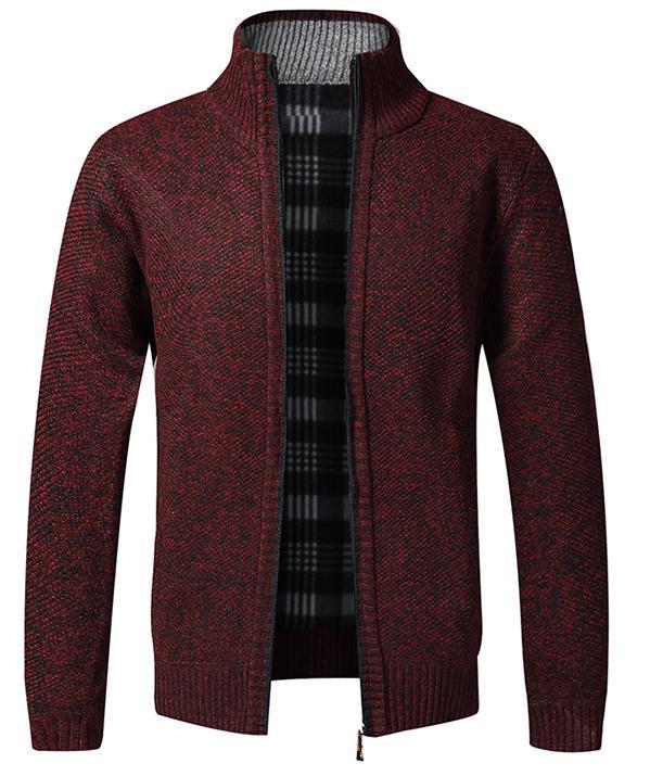 Casual-chic herenvest met kraag, moeiteloos te dragen voor elke gelegenheid.