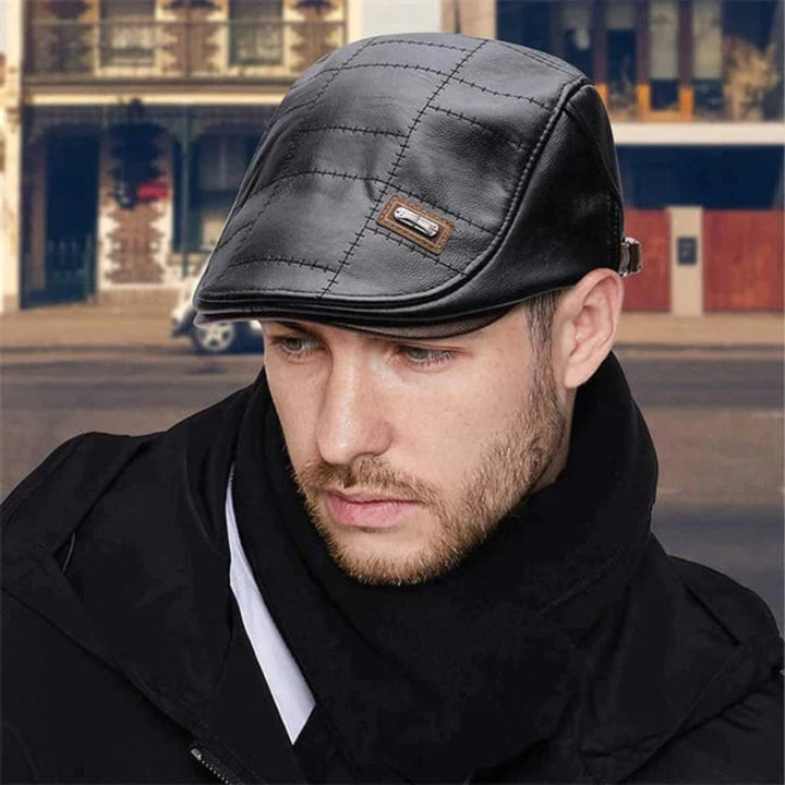 Heren retro baret, een vintage hoed in klassieke stijl. Perfect accessoire voor elke outfit.