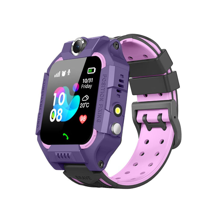 Ideaal cadeau kind: een geavanceerde kinder smartwatch met GPS, bellen, camera en SOS-functionaliteit.