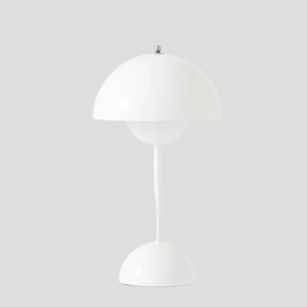 Elegante draadloze tafellamp met dimbare LED verlichting, oplaadbaar en perfect voor sfeer in huis.