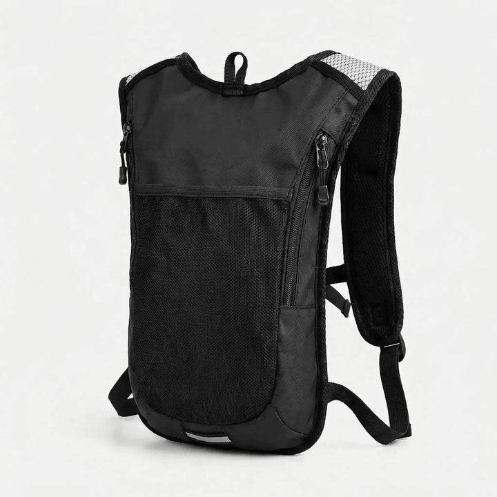 Compacte 10L drinkrugzak voor mountainbike en racefiets. Ideaal voor hydratatie tijdens sportieve outdoor avonturen.