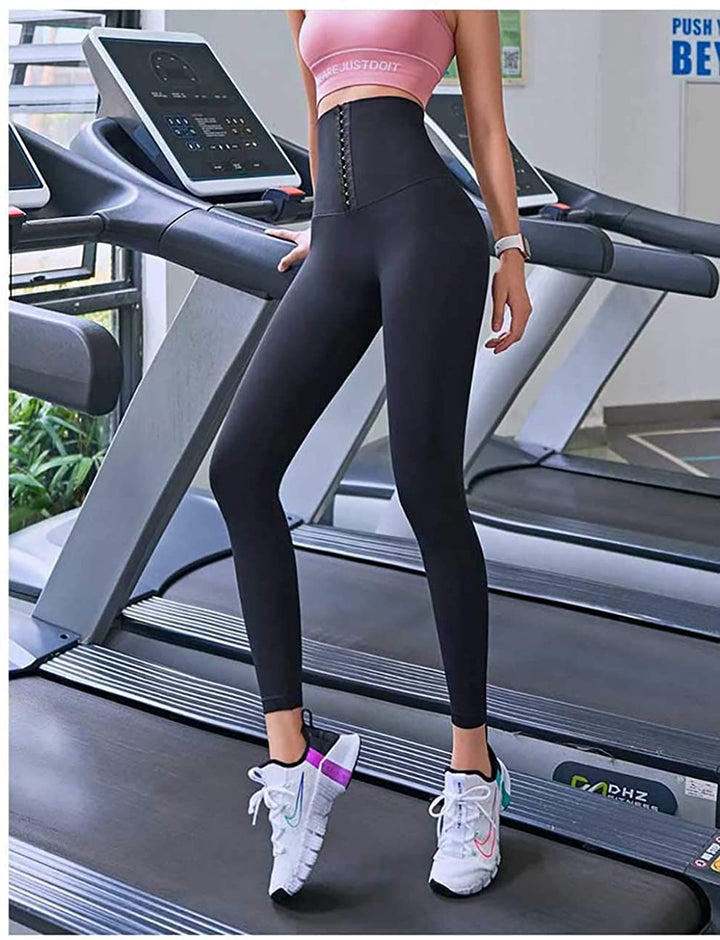 Duurzame high waist compressie legging, perfect voor actieve dames met hoge eisen.