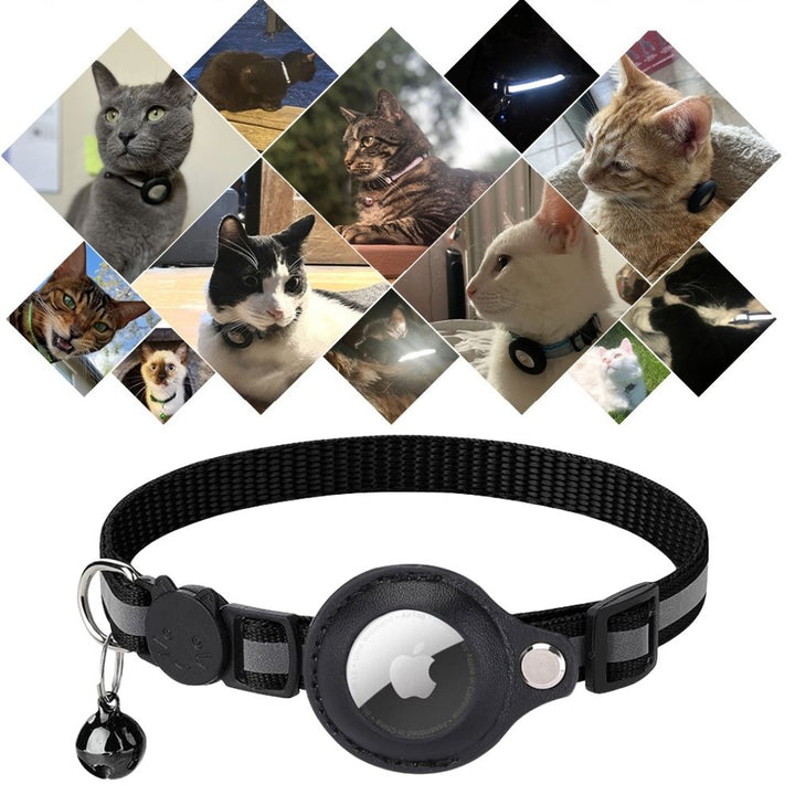 Kattenhalsband Milo met belletje om wilde dieren te beschermen en uw kat te lokaliseren.