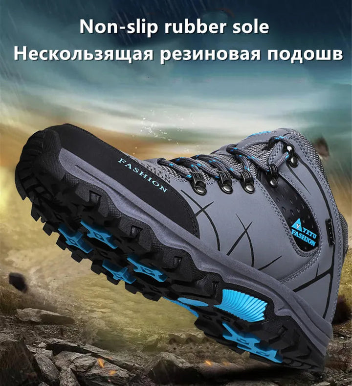 Moderne heren winterschoenen, waterdicht met een warme voering voor ultiem comfort.