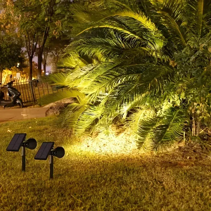 SunFlex verstelbare solar spot tuinverlichting, weerbestendige LED buitenlamp voor padverlichting.