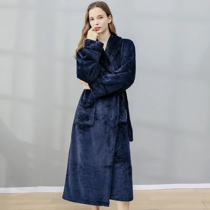 Elegante damesbadjas met ceintuur voor een stijlvolle pasvorm. Comfortabele vrouwenmode en perfecte loungewear.