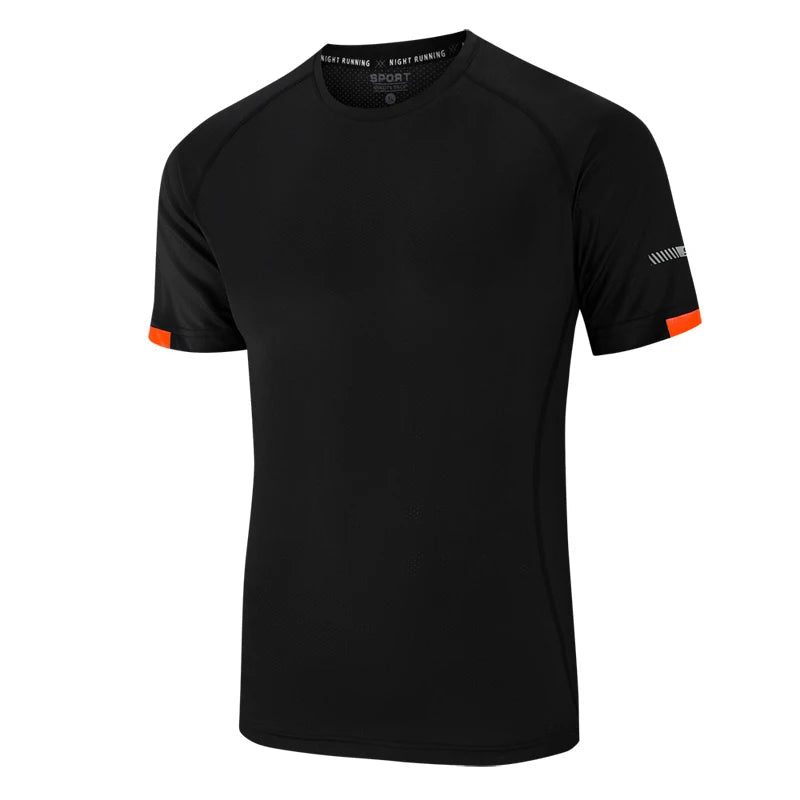 Sportief heren T-shirt, grote maten, sneldrogend en ademend. Comfortabele sportkleding voor elke actieve man.
