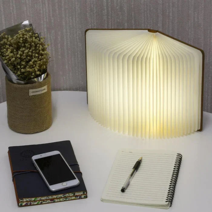 Zachte, niet-verblindende LED leeslamp; flexibele en draagbare boeklamp voor ontspannen lezen, comfortabel licht.