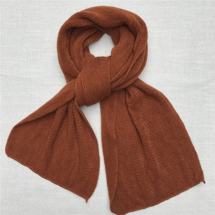 Ultrawarme unisex sjaal van dik gebreid kasjmier, perfect voor koude winterdagen en nachten.
