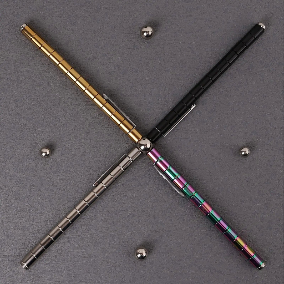 Innovatieve magnetische fidget pen voor jong en oud, helpt bij focus, vermindert stress en stimuleert creativiteit.