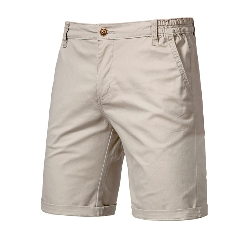 Stijlvolle casual shorts voor mannen, perfect voor zomerse dagen. Comfortabele en ademende herenkleding.