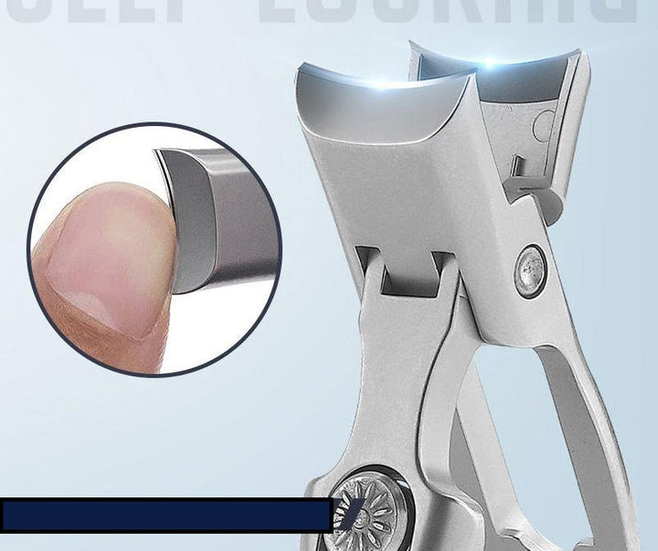 Hoogwaardige nagelknipper voor effectieve voetverzorging en pedicure van dikke teennagels.
