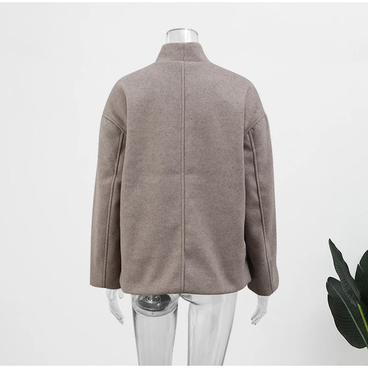 Dames jas, trendy vintage stijl, warm en comfortabel voor de koude wintermaanden.