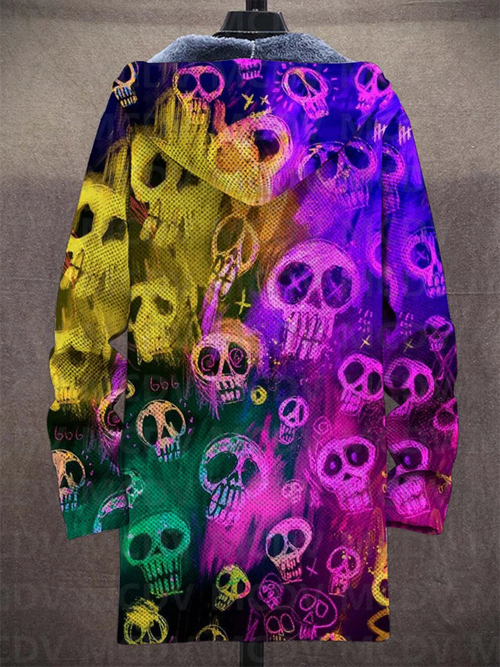 Stoer heren vest, comfortabele winterkleding met opvallende print. Ook in grote maten.