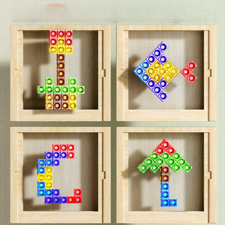 Prachtige houten stapelpuzzel, stimuleert concentratie en logisch denken. Duurzaam speelgoed voor alle leeftijden.