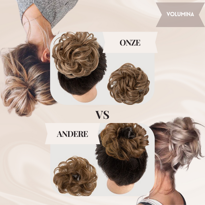 AlicesKnot haarknot dames, creëer een volle messy bun in seconden.