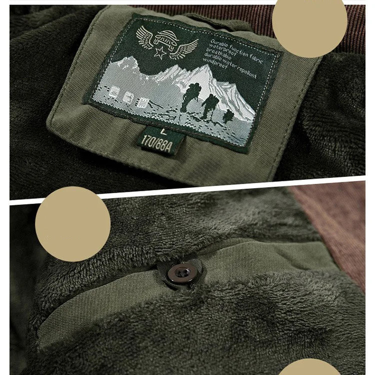 Winddichte heren parka, met capuchon, ideaal als warme winterjas voor dagelijks gebruik.