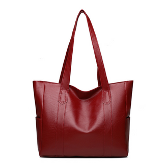 Dames vintage schoudertas van hoogwaardig leer, klassiek design perfect voor de modebewuste vrouw.