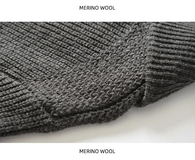 Veelzijdig heren merinowol vest, ideaal als warme casual bovenkleding in de winter.