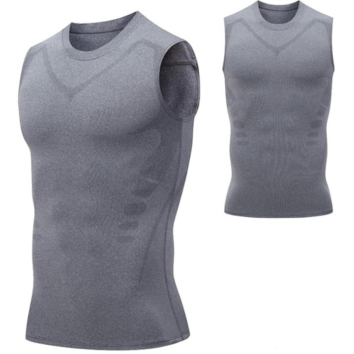 Heren corrigerend hemd: CoreForm shapewear voor houdingscorrectie & zelfvertrouwen. Ondersteunend en discreet.