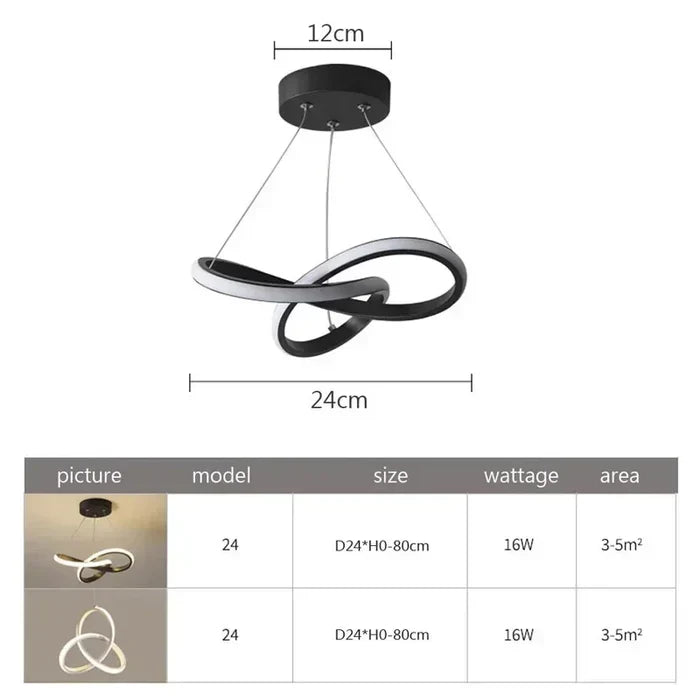 Sfeervolle moderne LED plafondlamp WaveGlow met golfdesign, dimbaar voor optimaal en comfortabel licht.