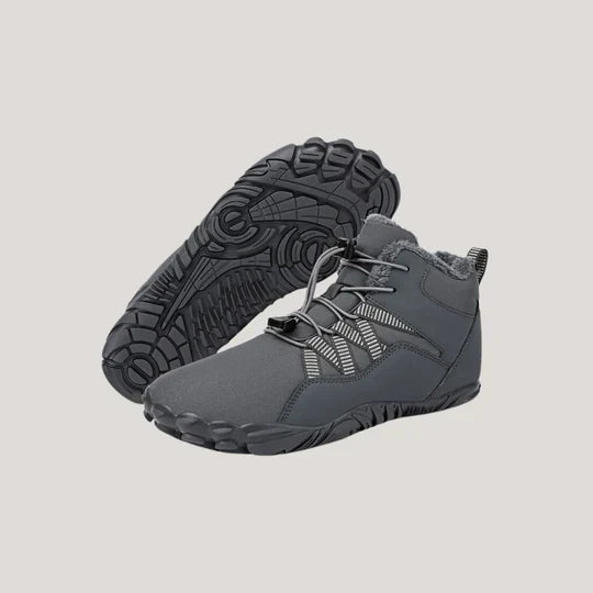 Warme, ademende orthopedische barefoot schoenen, perfect voor comfort en welzijn gedurende de winter.