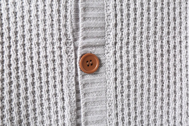 Witte gebreide coltrui voor heren, tijdloos en comfortabel voor casual mode.