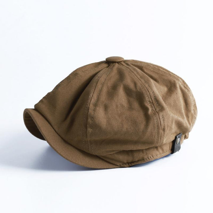 Hoogwaardige heren retro flatcap, klassieke baret pet voor een tijdloze heren mode stijl.