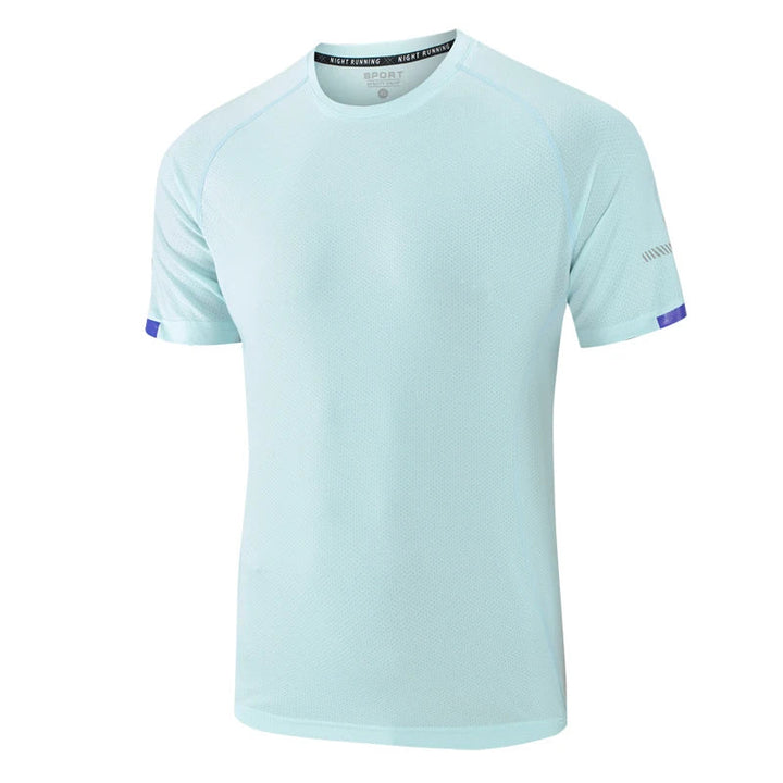 Zacht, comfortabel plus size heren T-shirt, ademend en sneldrogend. Ideale herenkleding voor sport en casual.