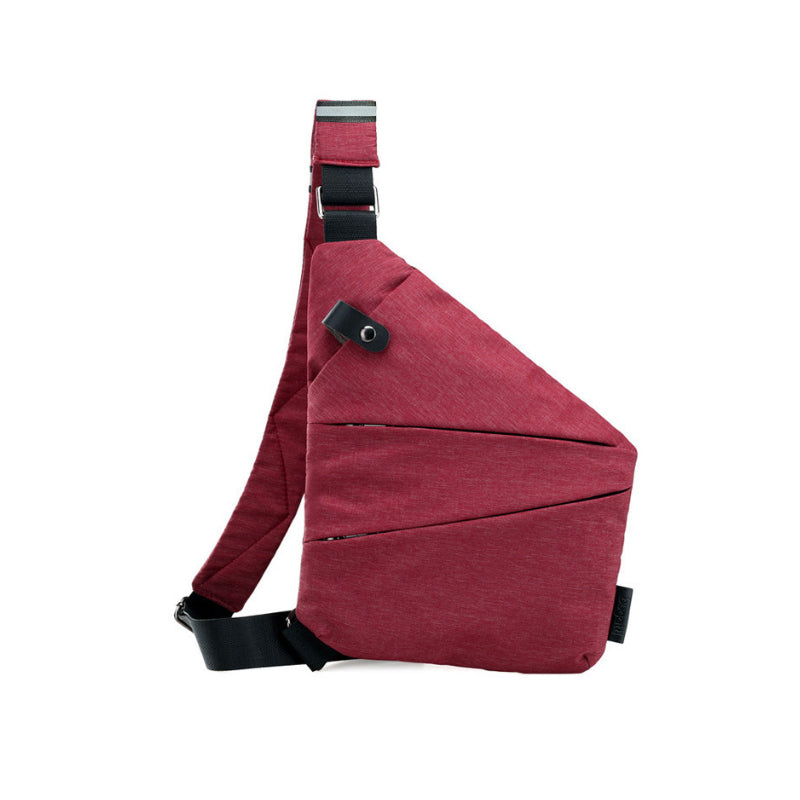 Zwarte compacte heren reistas, perfect als handbagage en bescherming tegen diefstal.