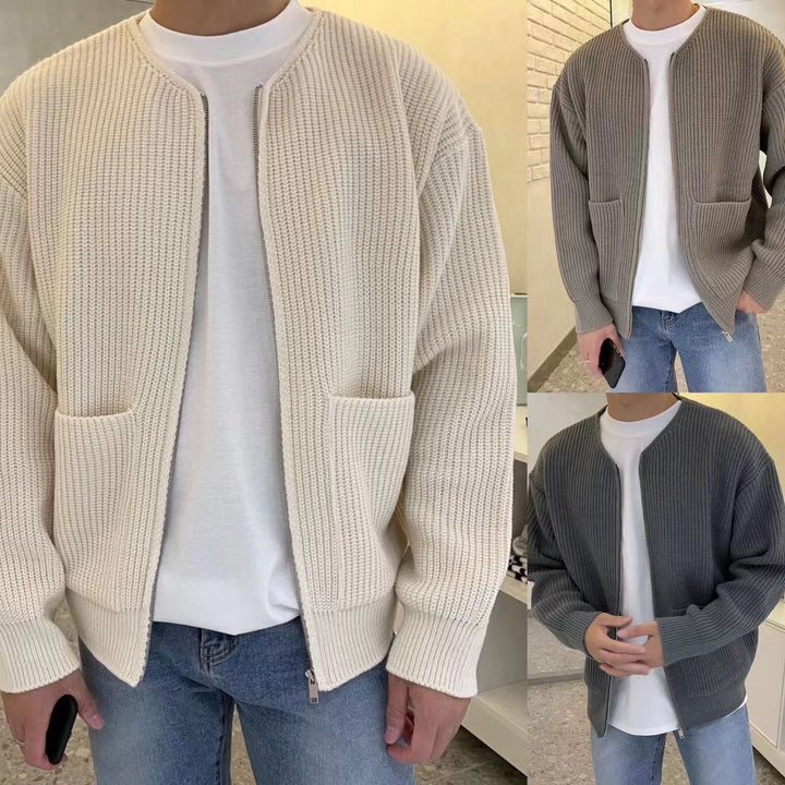 Trendy heren vest voor comfort en stijl; perfecte casual bovenkleding voor lente en herfst.
