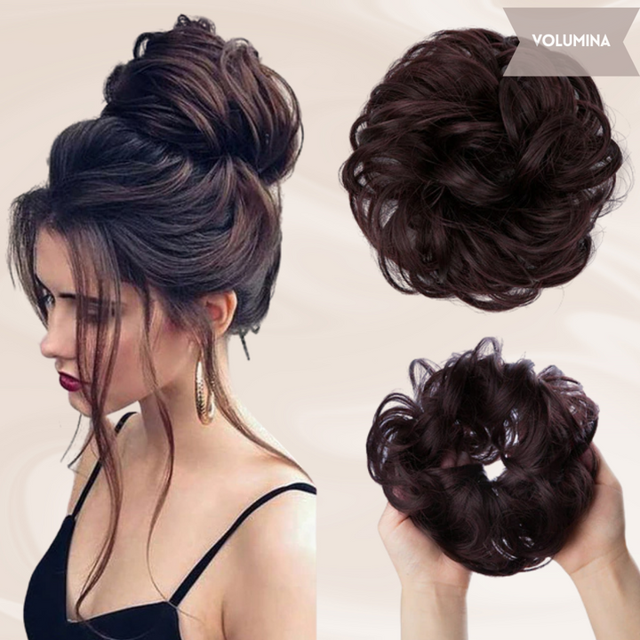 Zwarte haarknot voor vrouwen, de perfecte haaropvulling en accessoire.