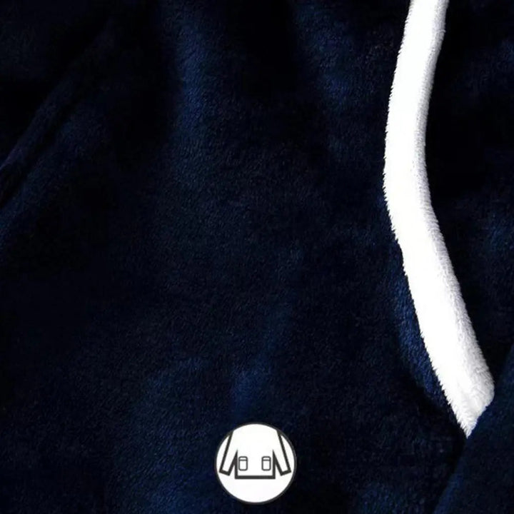 Luxe flanellen heren badjas, ultiem comfort en warmte voor de winter. Ideaal als huispak of cadeau.