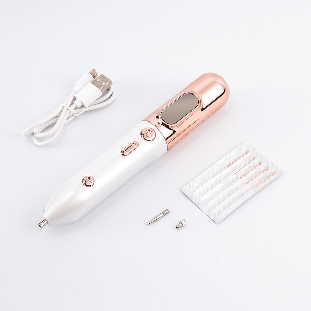 Compacte GlowLift Plasma Huidverjongingspen voor professionele gezichtsverzorging en huidverbetering in eigen huis.