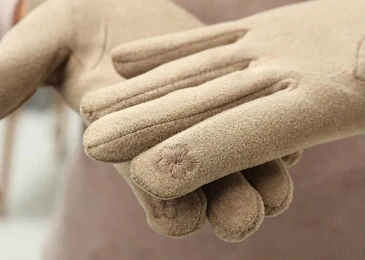 Functionele Amelia dames winterhandschoenen, biedt comfort en bescherming op koude dagen.