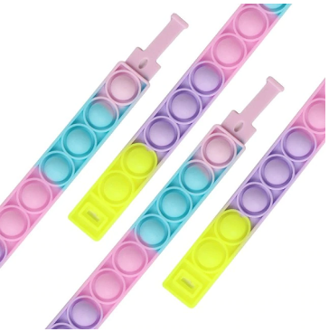 Stressverlichtende sensorische polsband, ook bekend als fidget armband, helpt bij concentratie.