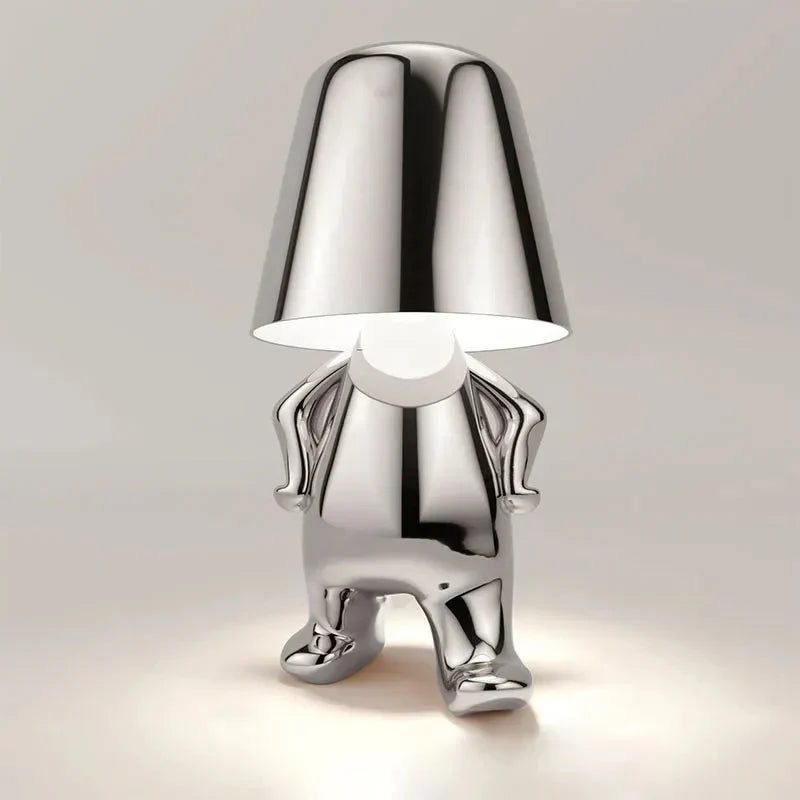Sfeervolle binnenverlichting: draadloze LED tafellamp, USB oplaadbaar. Uniek design en dimbaar.