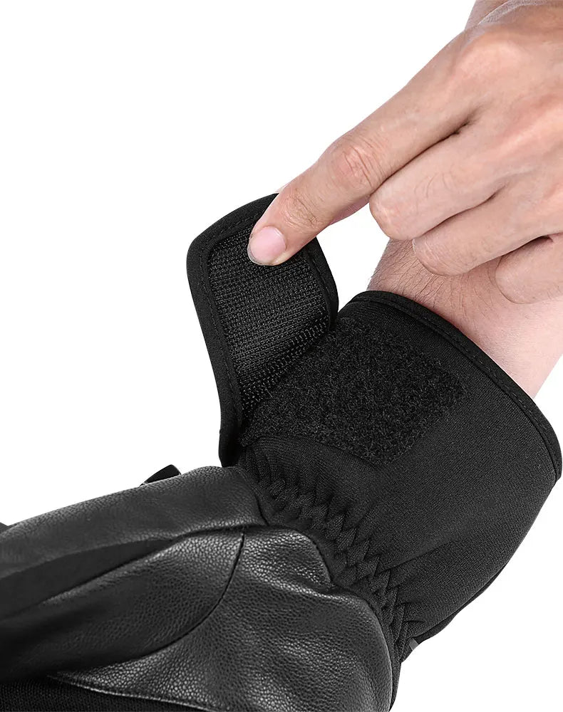 Skihandschoenen heren, waterdicht en warm, perfecte grip voor skiën en snowboarden op de piste.