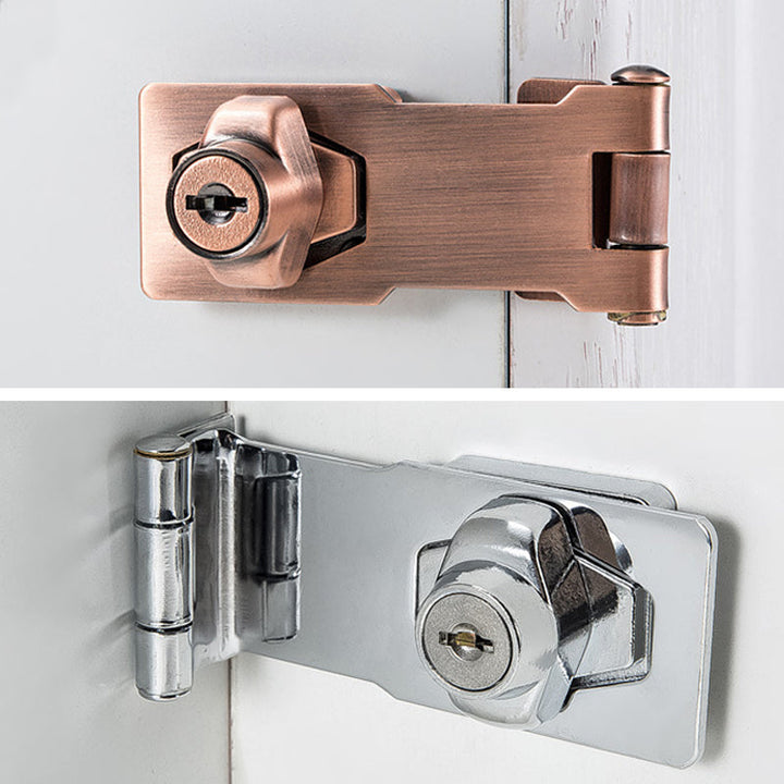Groenbrons slot zonder boren, SANDSBERGORIGINALS, garandeert eenvoudige installatie en veiligheid.