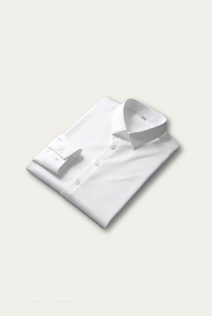 Comfortabel heren overhemd met luxe satijnen look. Perfect als formeel hemd of stijlvolle partywear voor de moderne man.