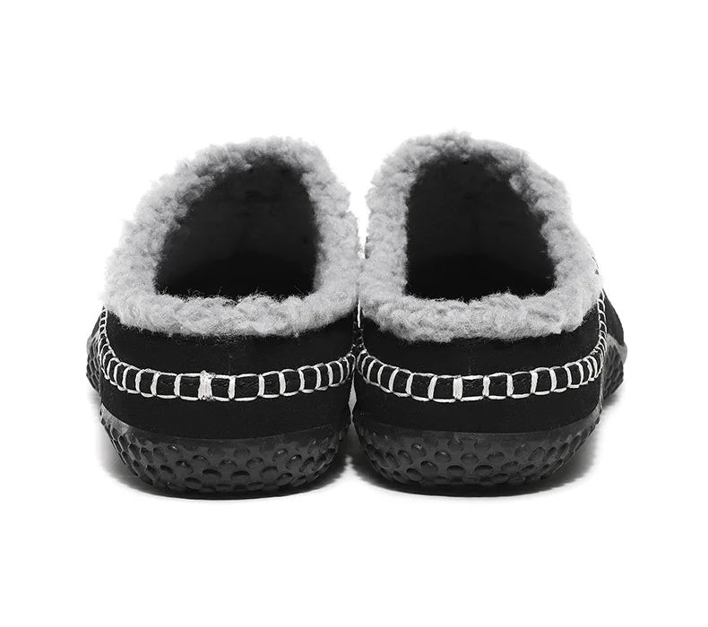 Heren Arctische pantoffels; comfortabel en warm, ideaal voor de koude winteravond.