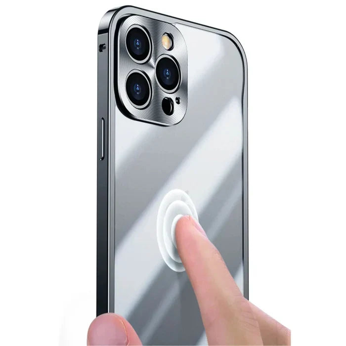 iPhone 15 SteelGuard MagSafe hoesje, perfecte grip en bescherming tegen dagelijkse slijtage.