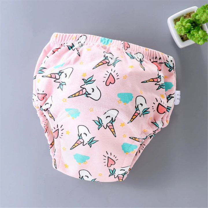 Zachte waterdichte luierbroek, herbruikbaar, unisex, perfect voor baby's.