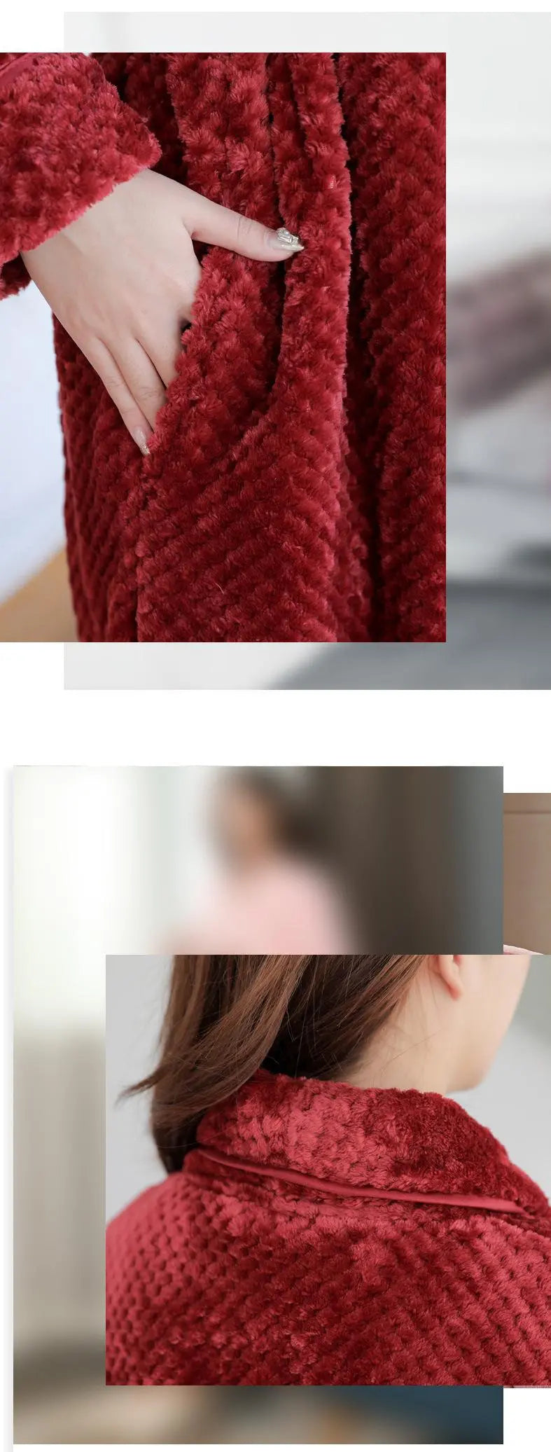 Ontspannende dames badjas, super zacht en warm. Ideale relax kleding en comfortabel huispak voor vrouwen.