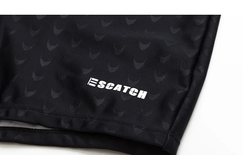 Heren zwemshort met trekkoord en zijzakken, praktisch en stijlvol voor elke zomervakantie.