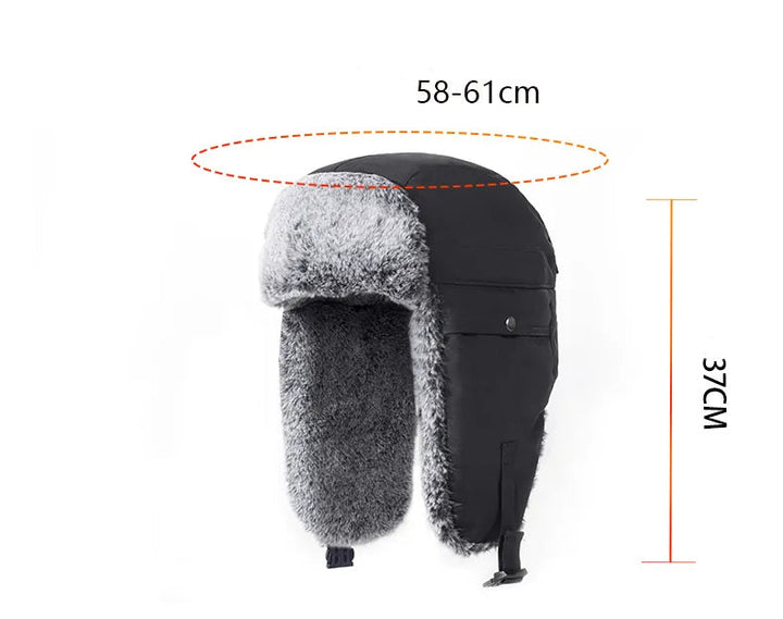 Warme snowboard muts in zwart, met fleece voering voor extra comfort.