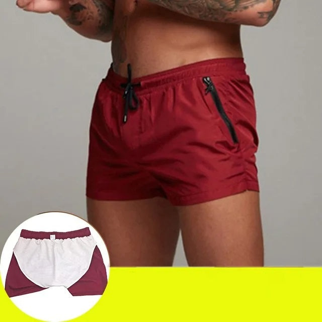 Duurzame heren zwemshort; ideale zwemkleding voor actieve vakanties, strand en zwembad. Veelzijdig & sportief.