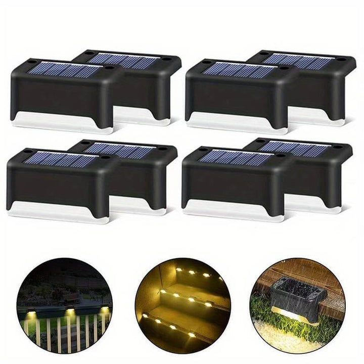 Energiezuinige LED solar buitenlamp, perfect als sfeerlicht of bewegingssensor beveiligingsverlichting.